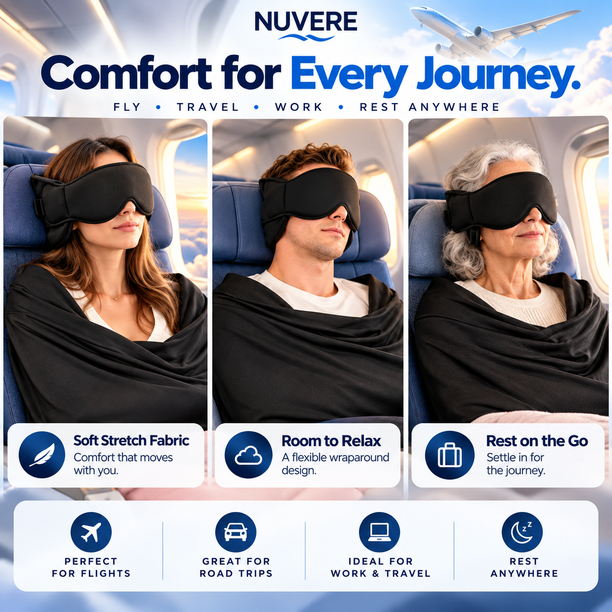 Nuvere™ Travel Sleep Set